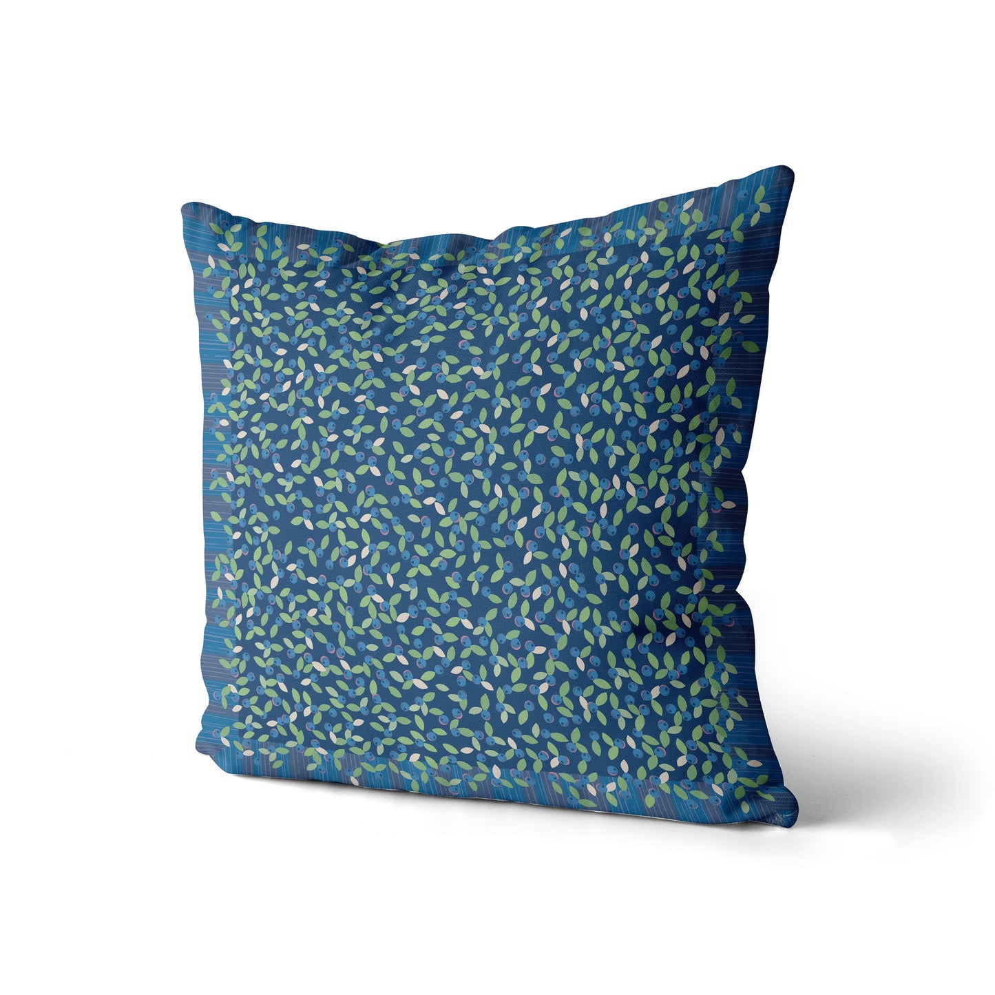 Square throw pillow cases in 100% linen. Available in 6 designer patterns.