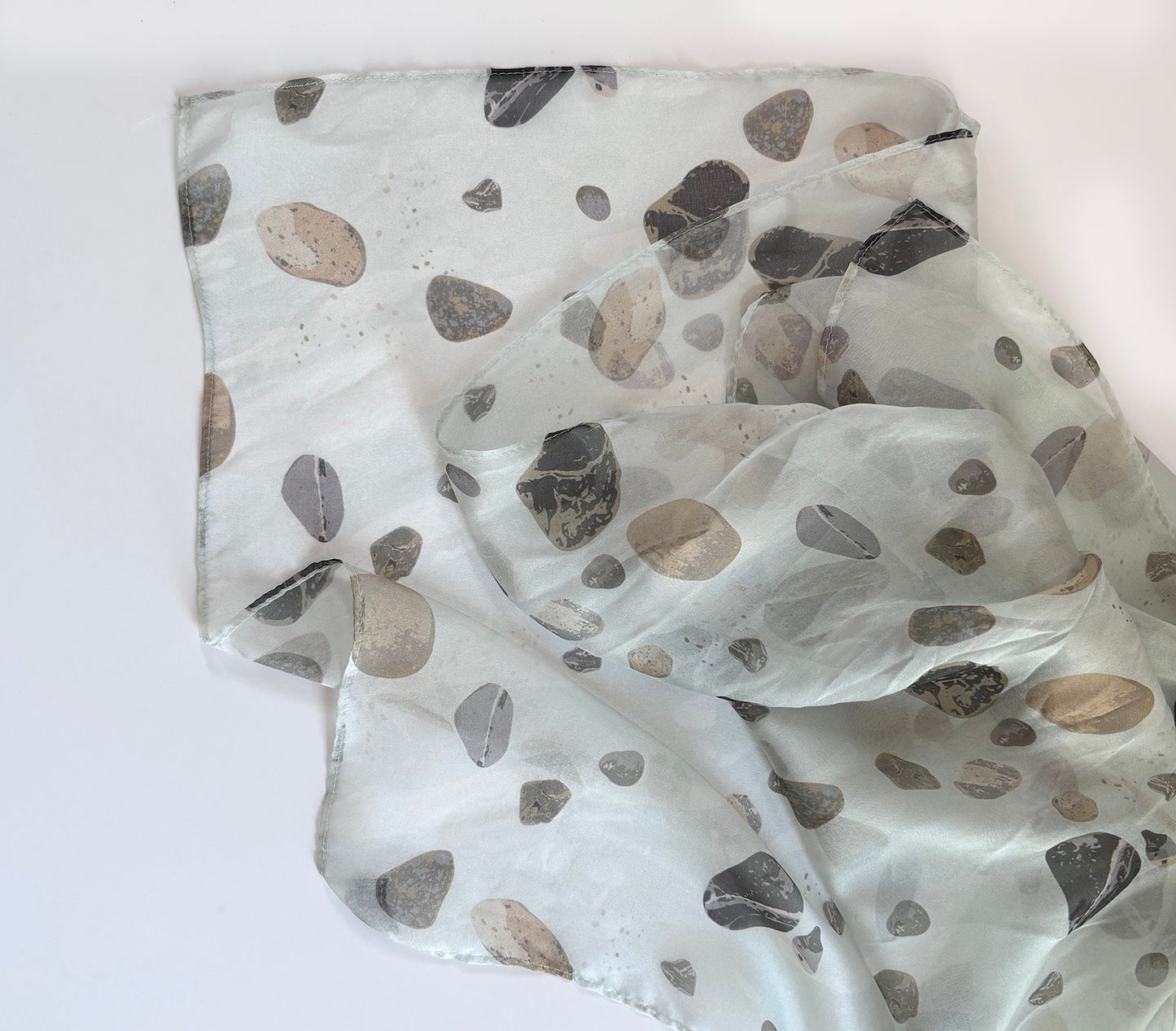 Silk Chiffon Scarves in 7 patterns